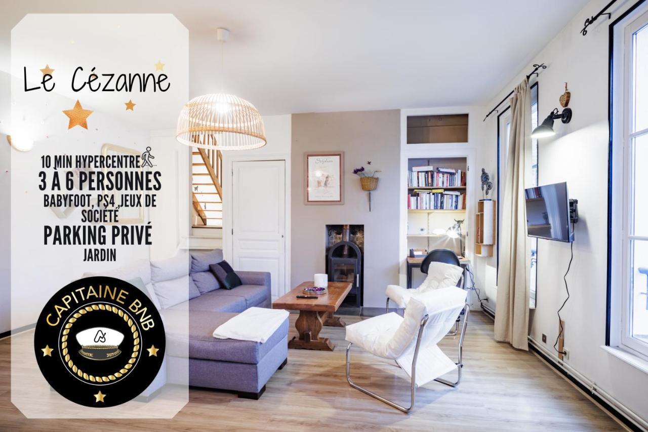 Le Cezanne - Jardin - Parking - Babyfoot - Centre-Ville Troyes Zewnętrze zdjęcie